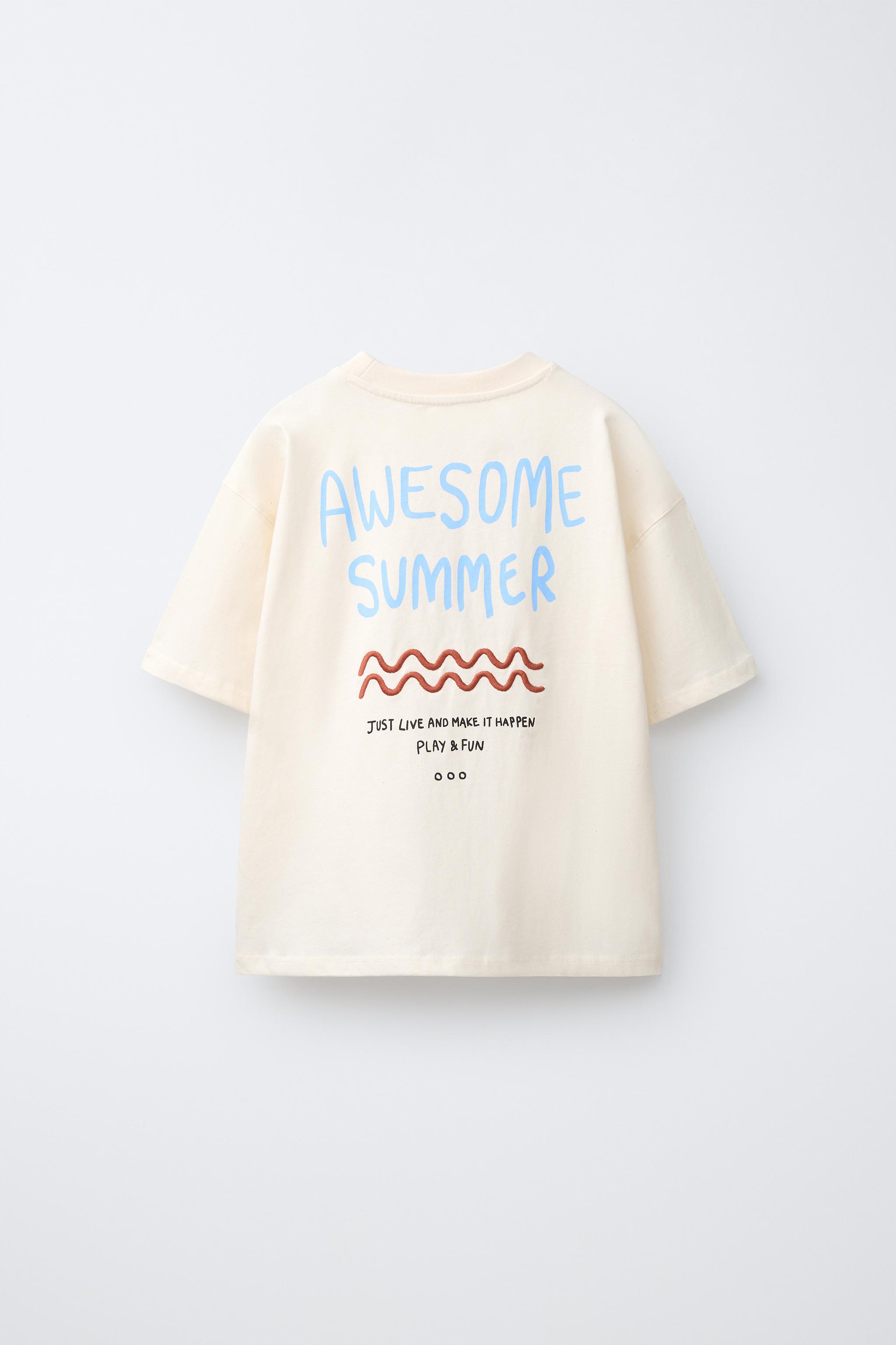 T-SHIRT IMPRIMÉ À INSCRIPTION